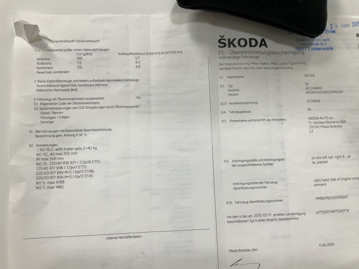 Skoda Octavia d'occasion