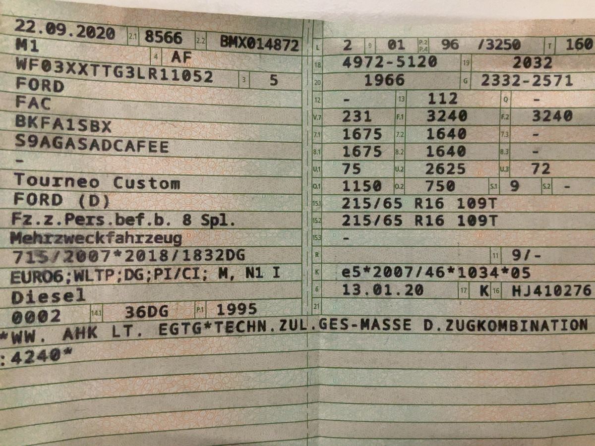 Ford Tourneo d'occasion