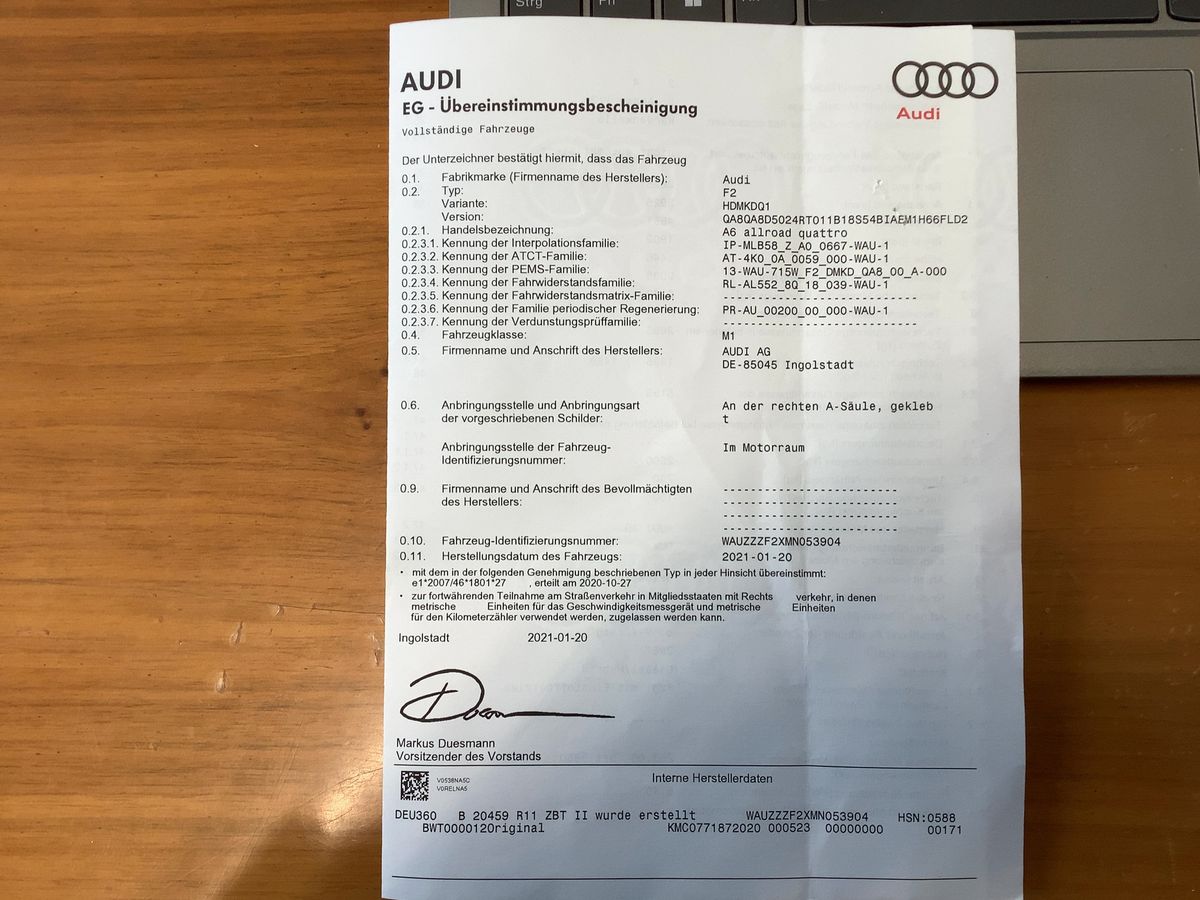 Audi A6 d'occasion