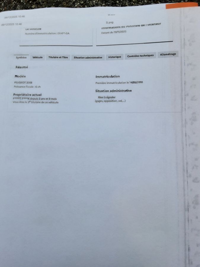 Peugeot 3008 d'occasion