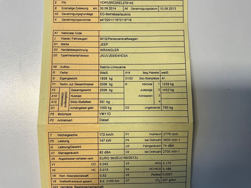 Jeep Wrangler Unlimited 2.8 CRD Rubicon — zdjęcie 15