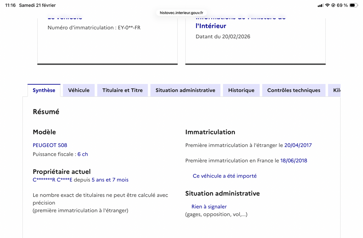 Peugeot 508 d'occasion