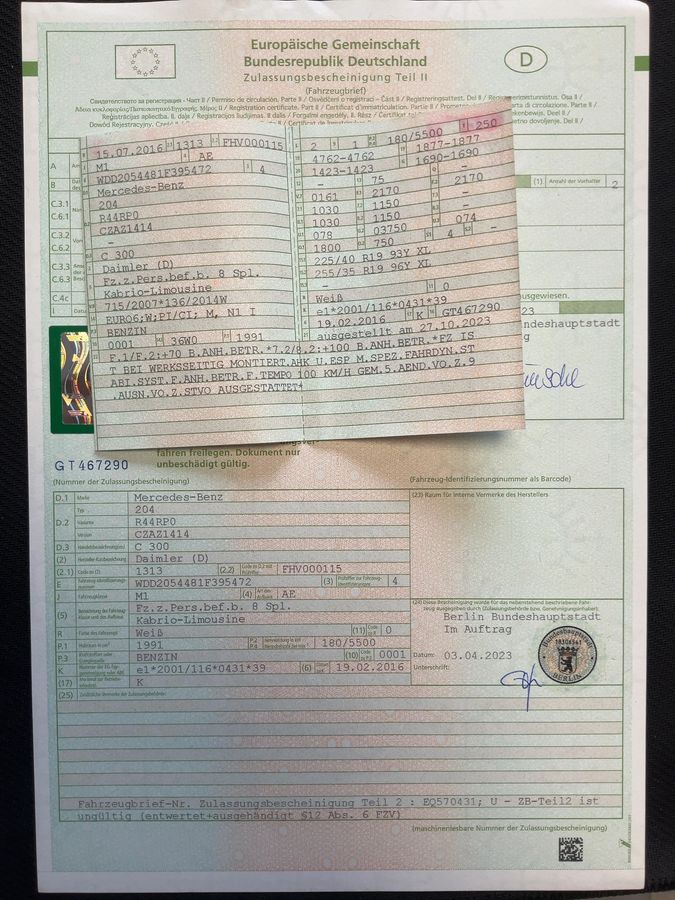 Mercedes-Benz C-Klasse d'occasion