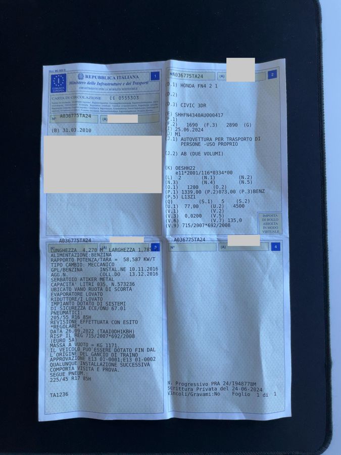 Honda Civic d'occasion