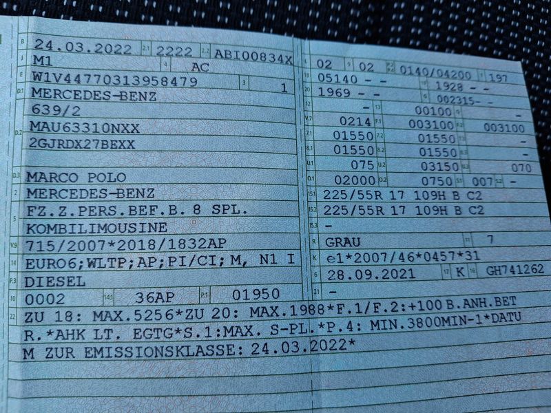Mercedes-Benz V-Klasse Marco Polo V 250 d 4Matic ACTIVITY EDITION — zdjęcie 15