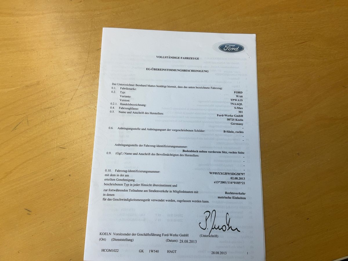Ford S-Max d'occasion