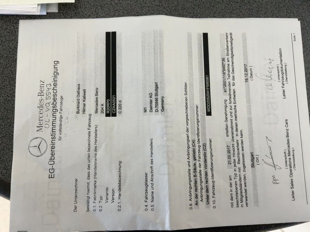 Mercedes-Benz C-Klasse d'occasion