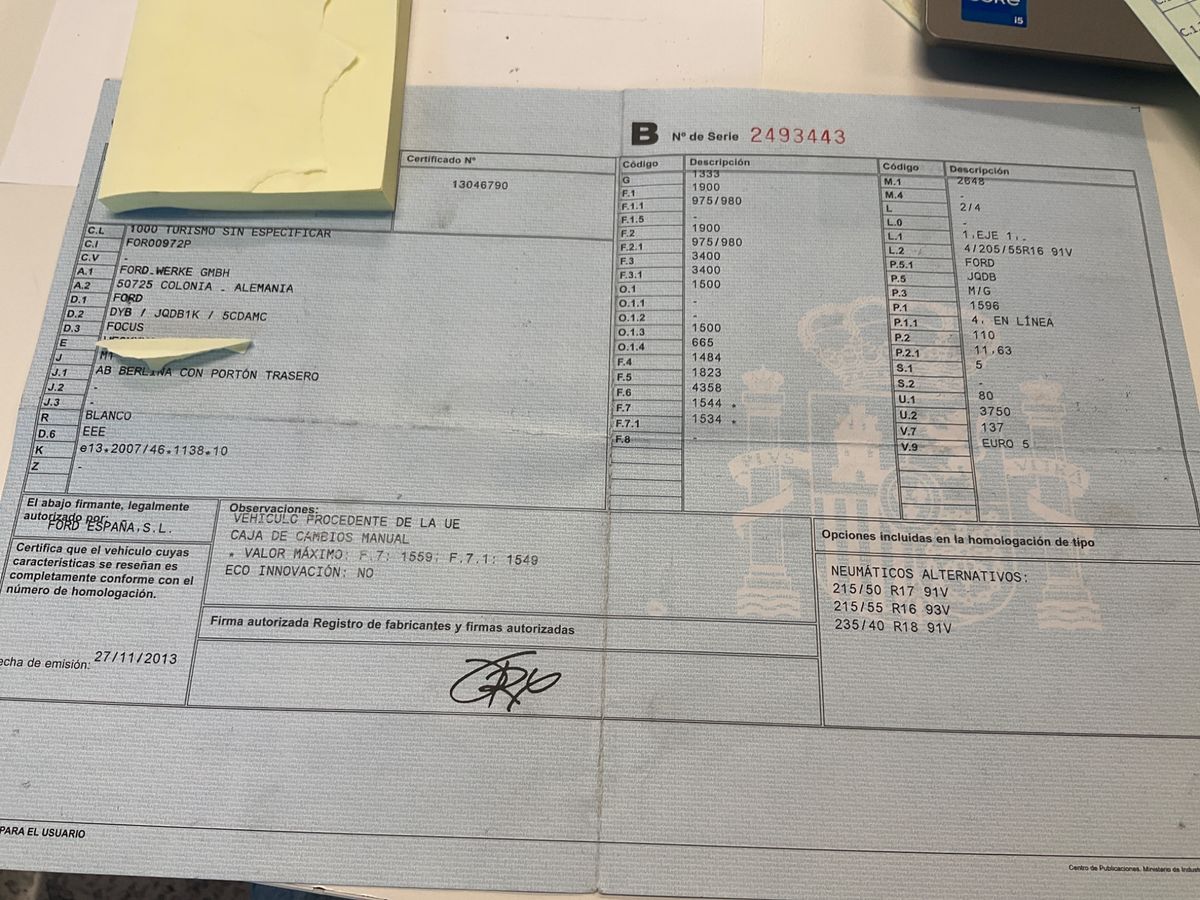 Ford Focus 1.6 EcoBoost Titanium