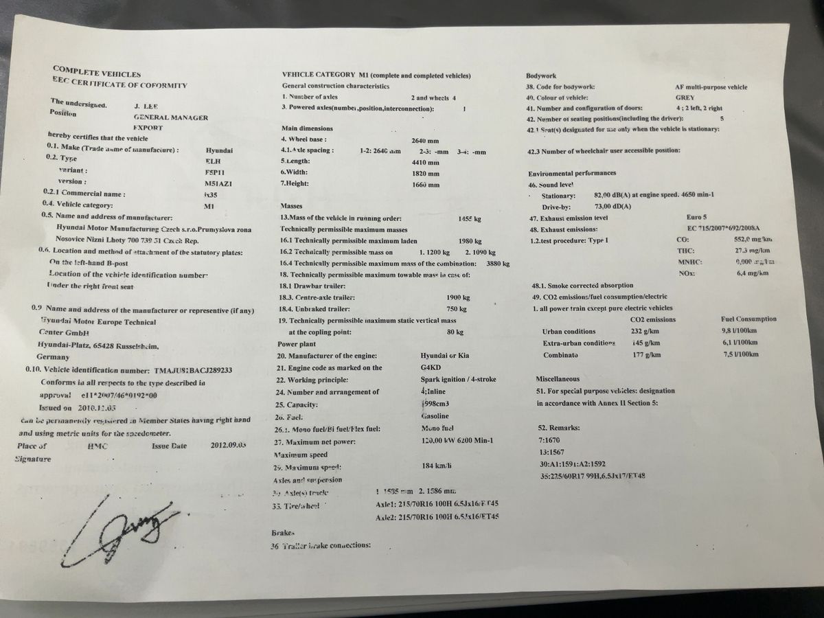 Hyundai ix35 d'occasion