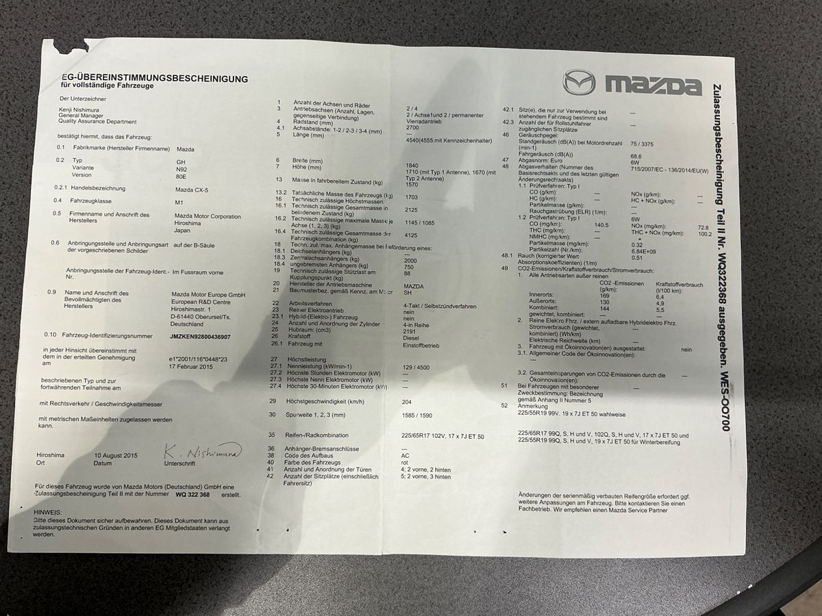 Mazda CX-5 d'occasion