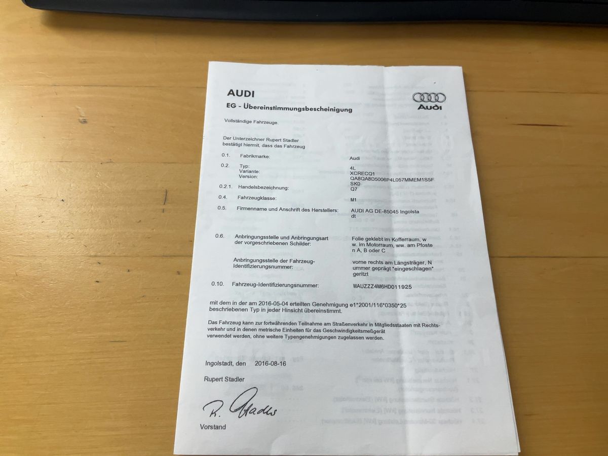 Audi Q7 d'occasion