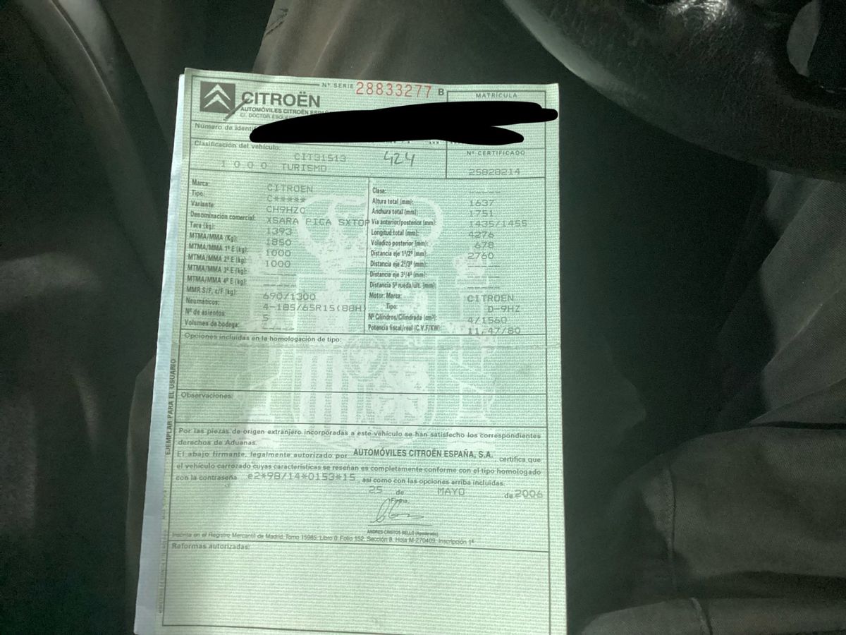 Citroen Xsara Picasso 1.6 HDi SX Top