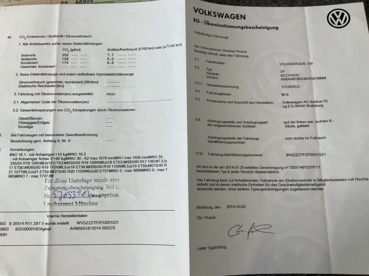 Volkswagen Touareg d'occasion