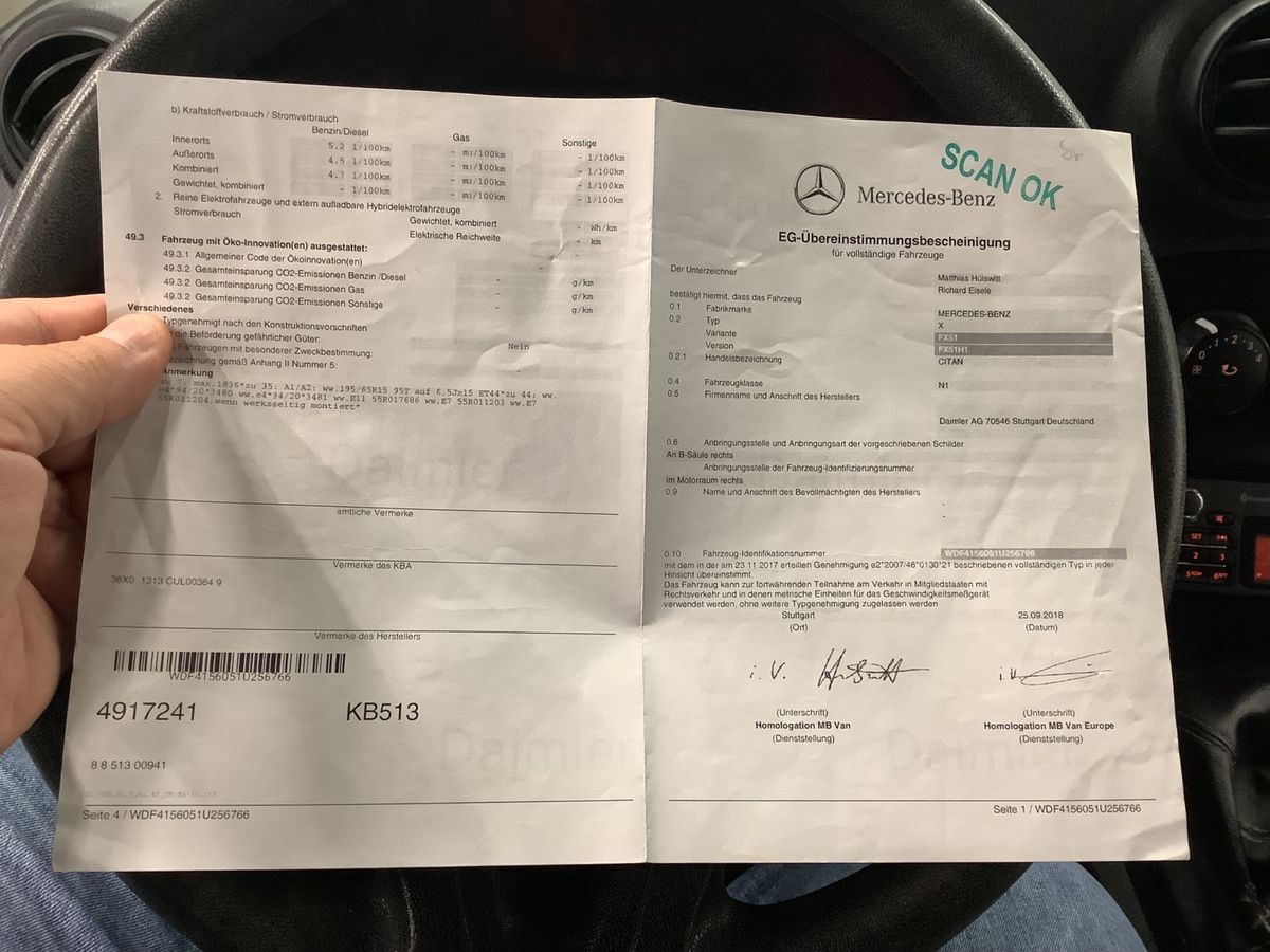 Mercedes-Benz Citan 109 CDI Extralang