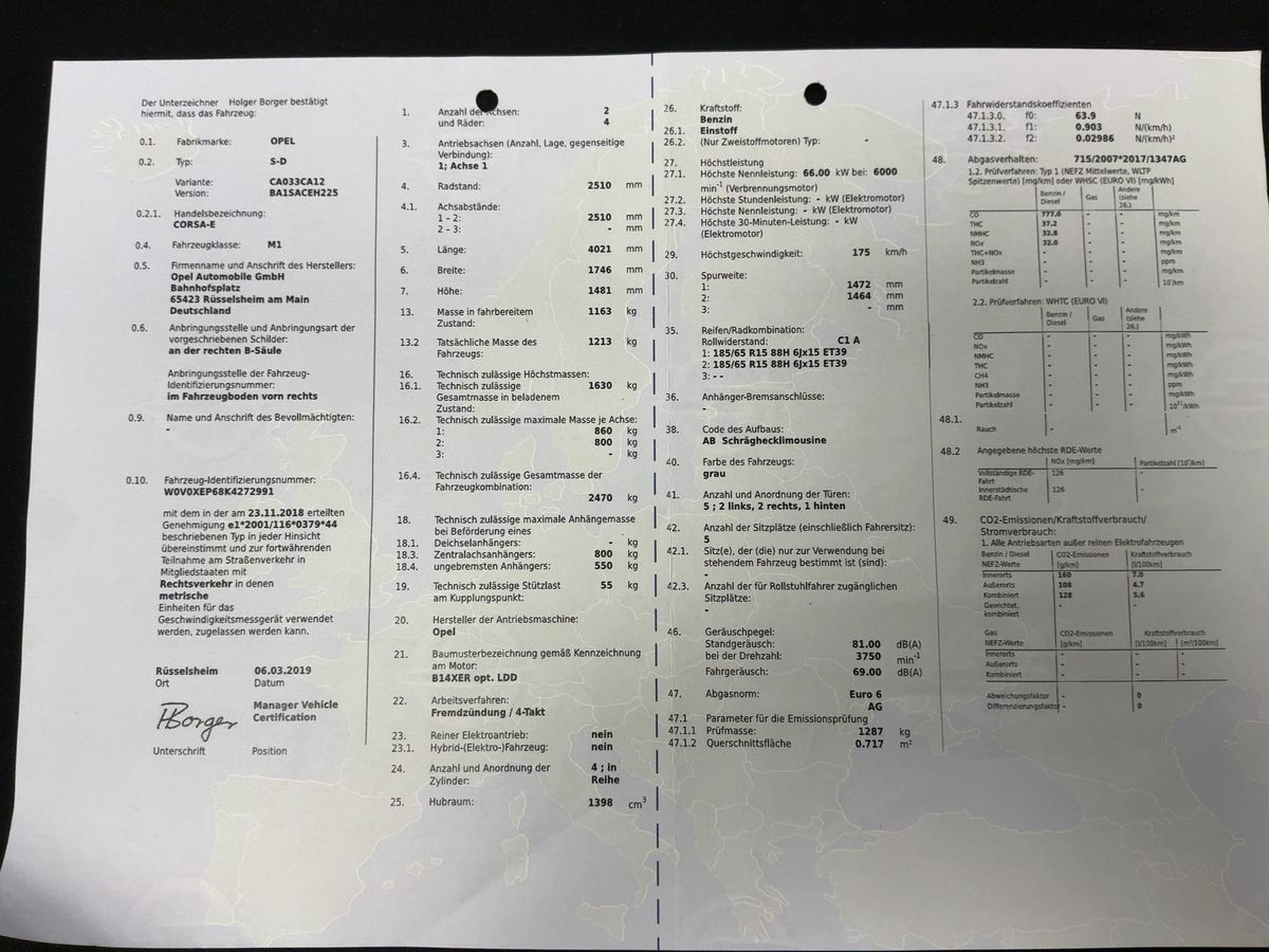 Opel Corsa 1.4 120 Jahre
