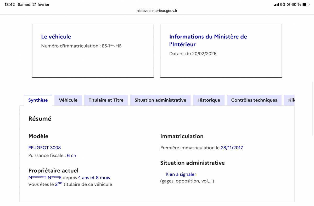 Peugeot 3008 d'occasion