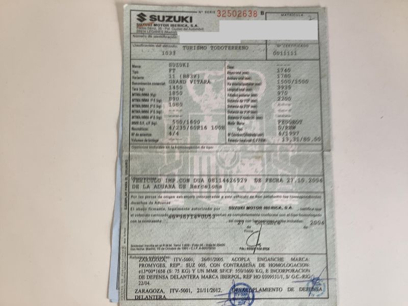 Suzuki Grand Vitara 2.0 Turbodiesel TD Básico — zdjęcie 16