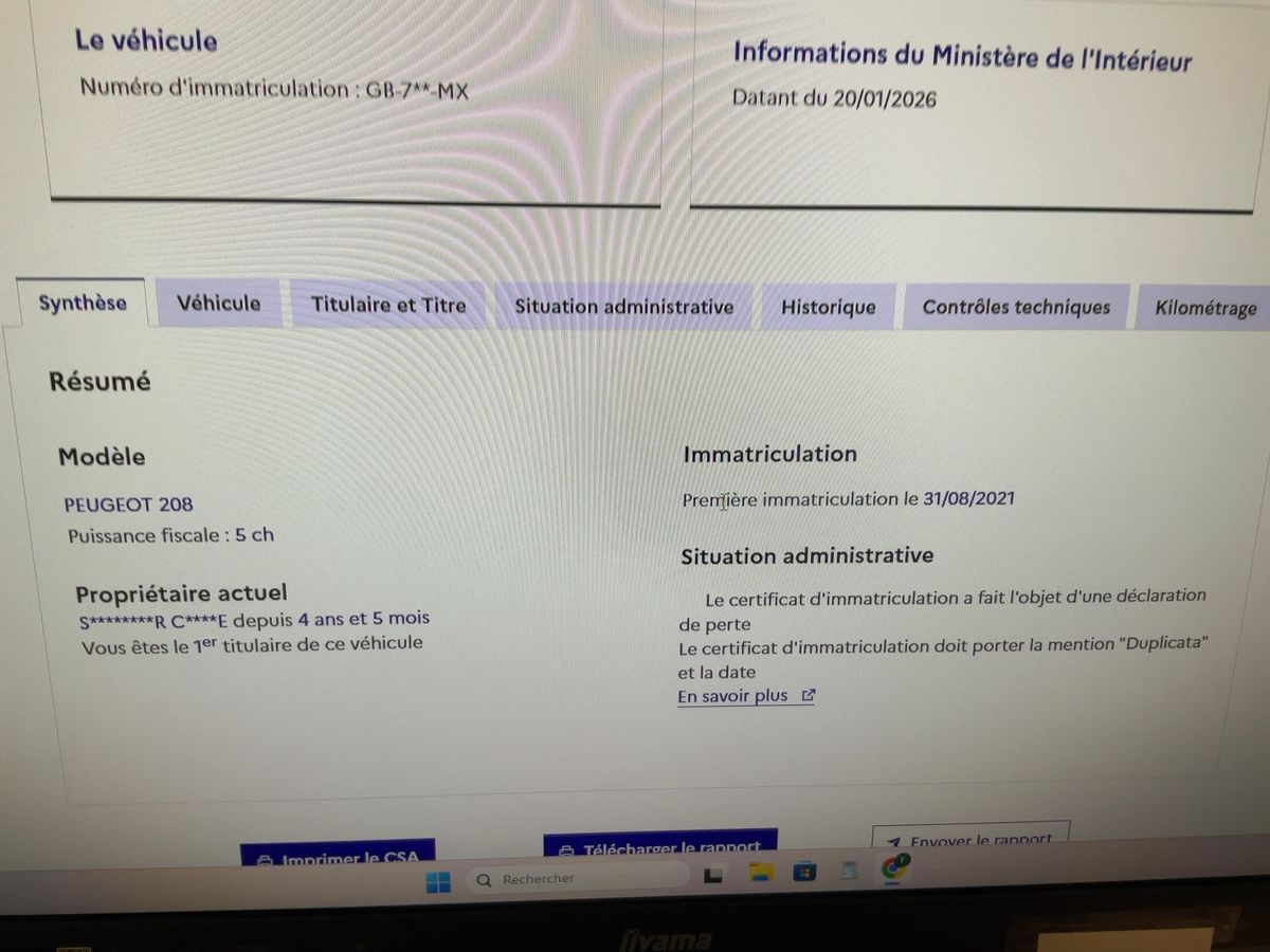 Peugeot 208 d'occasion