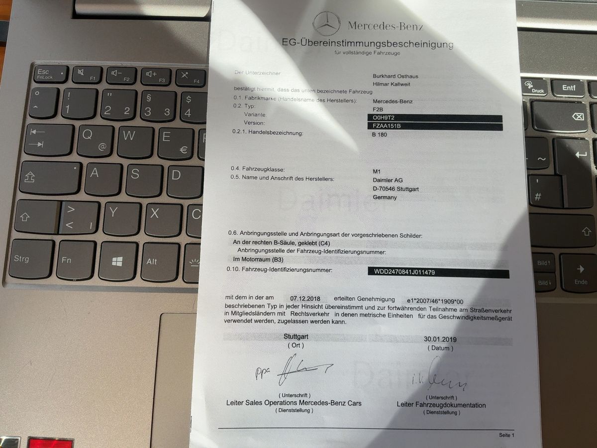 Mercedes-Benz B-Klasse d'occasion