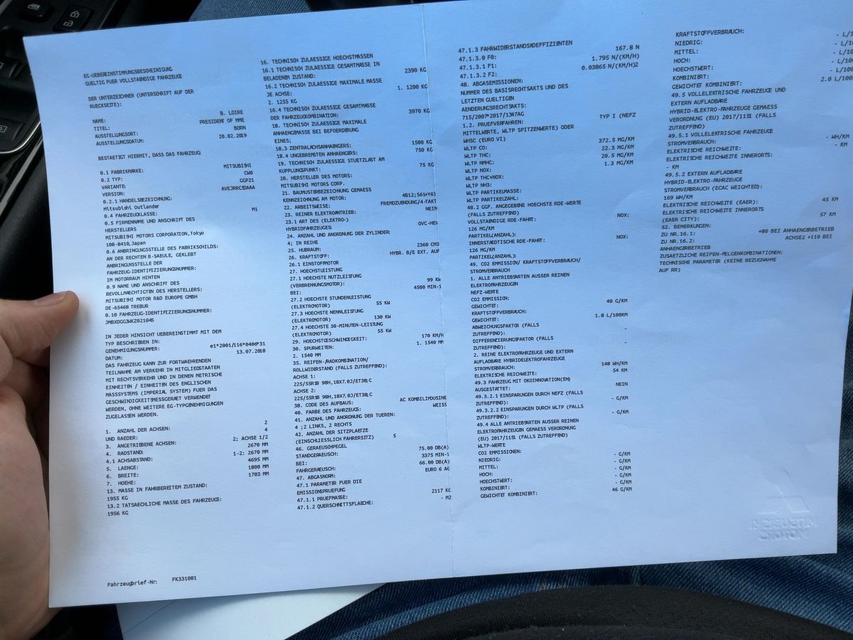 Mitsubishi Outlander d'occasion