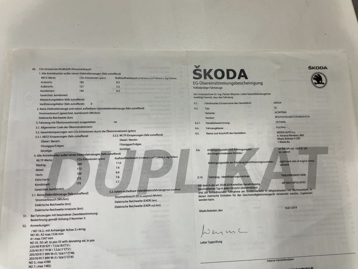 Skoda Octavia d'occasion