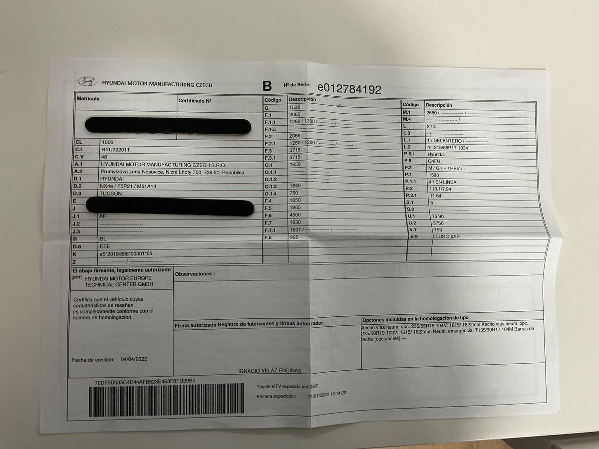 Hyundai Tucson d'occasion