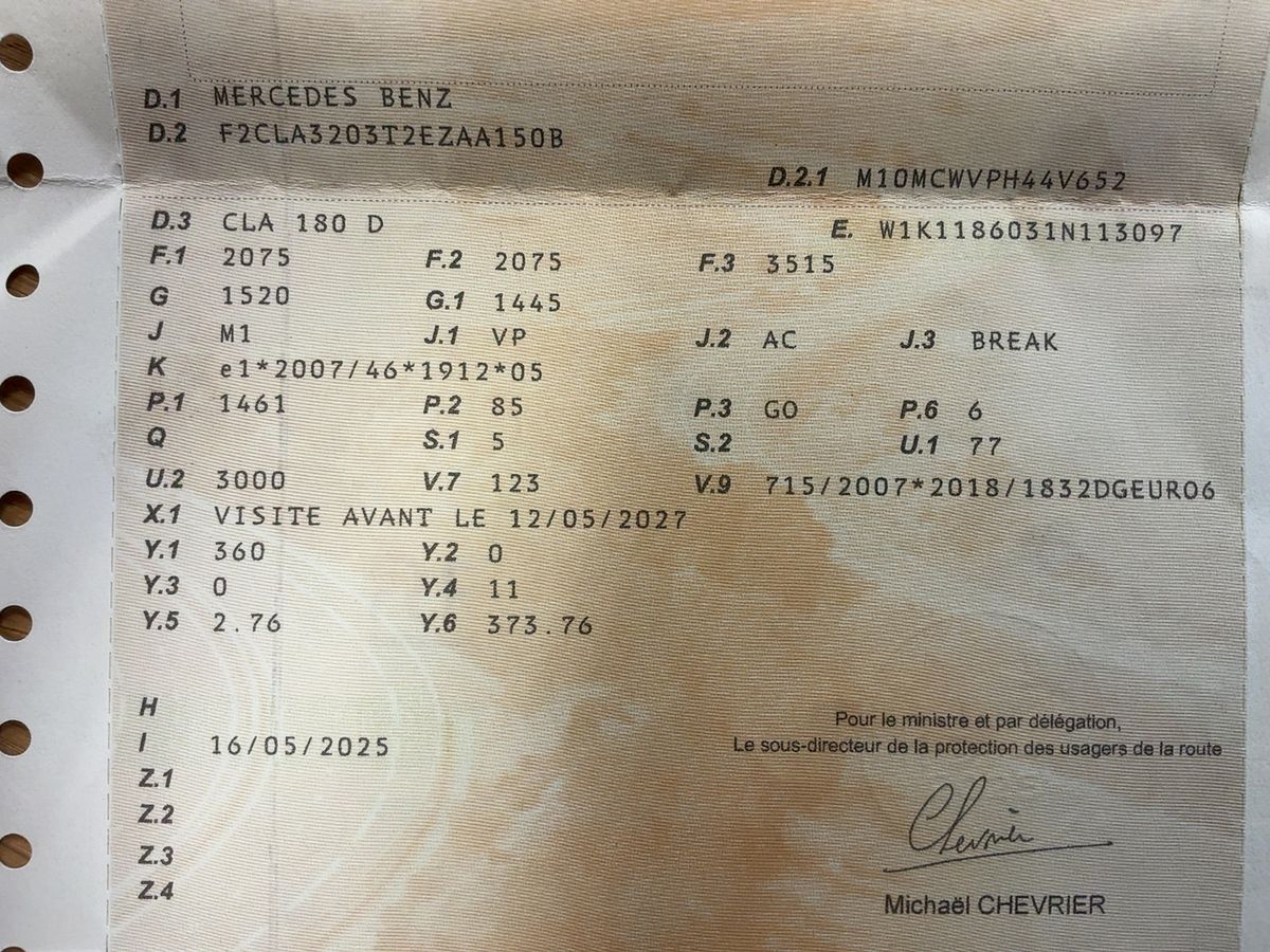 Mercedes-Benz CLA-Klasse d'occasion