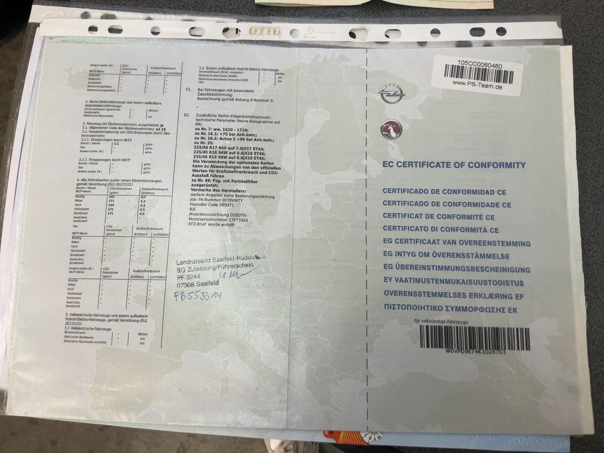 Opel Zafira d'occasion