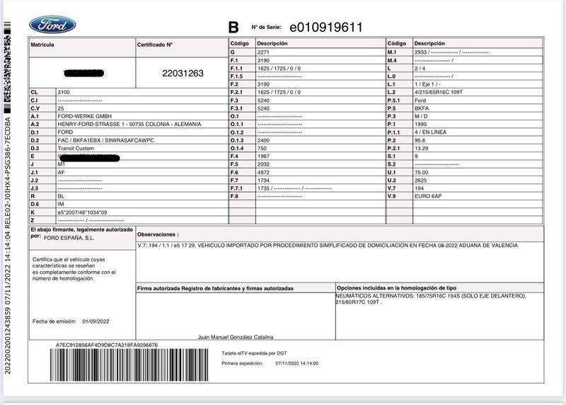 Ford Transit d'occasion