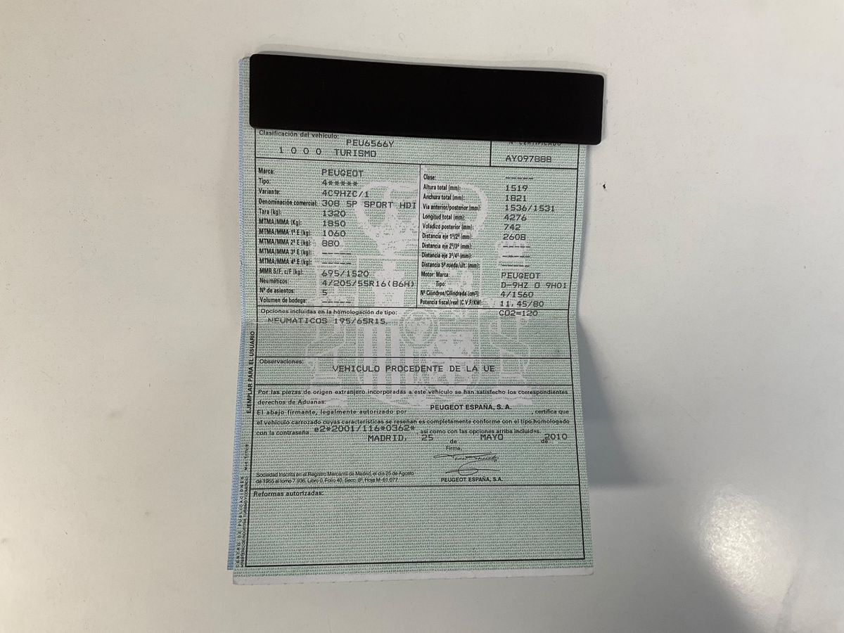 Peugeot 308 1.6 HDi Sport