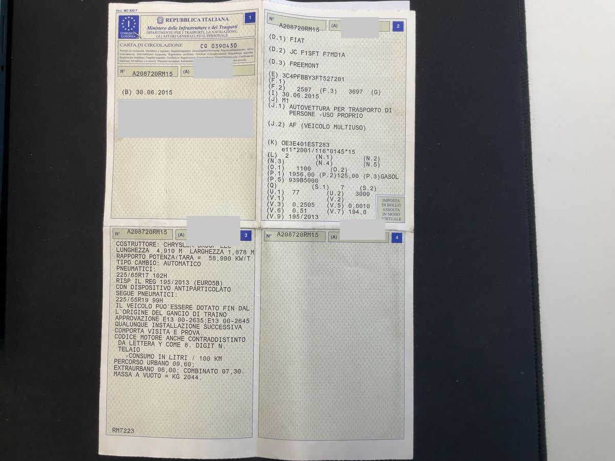 Fiat Freemont d'occasion