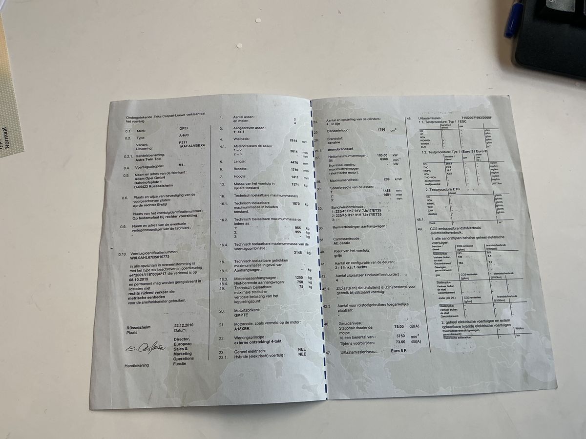 Opel Astra 1.8 Cosmo