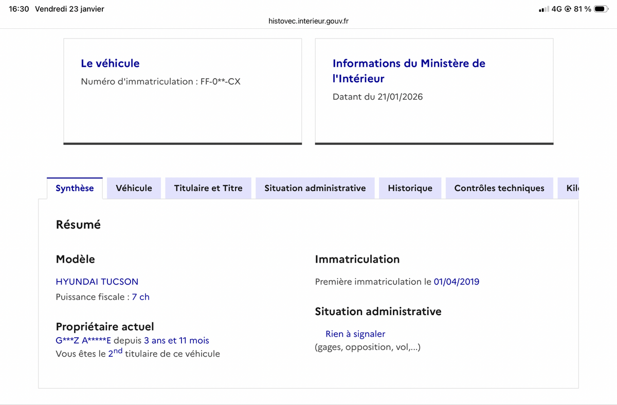 Hyundai Tucson d'occasion