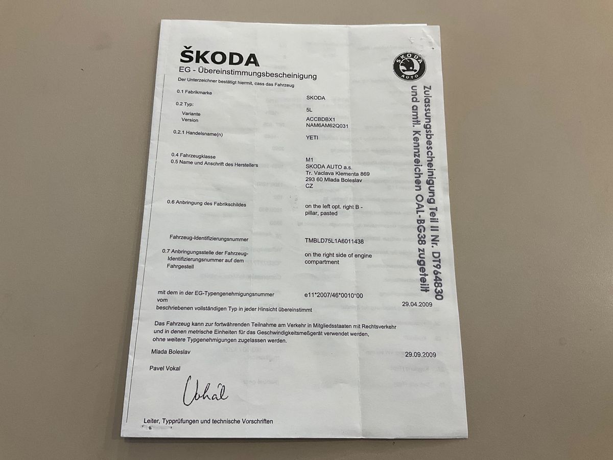 Skoda Yeti d'occasion