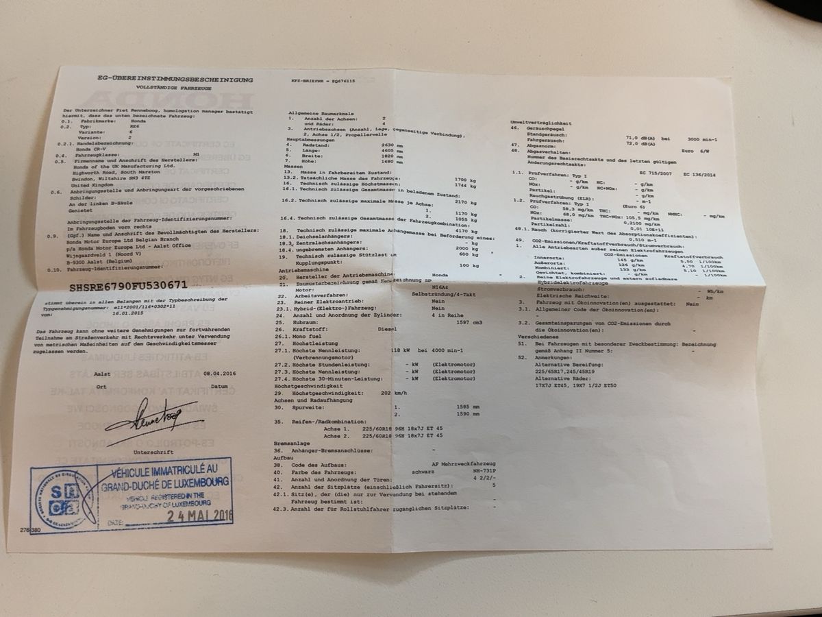 Honda CR-V d'occasion