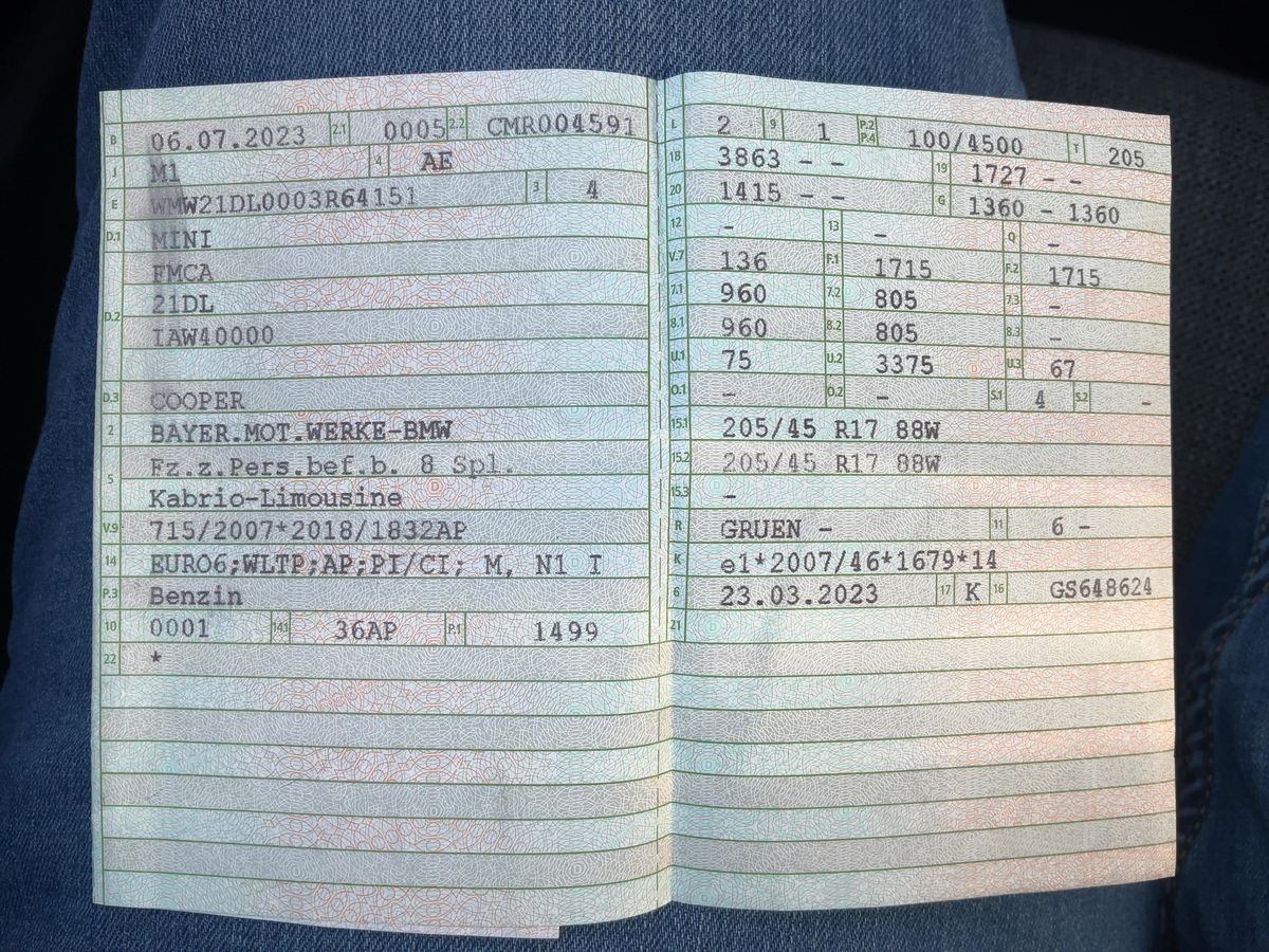 MINI Cabrio d'occasion