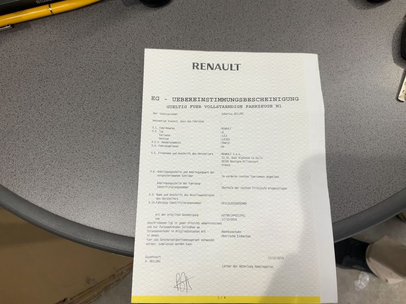 Renault Trafic 1.6 dCi Energy L1H1 2,7t Expression 2015 – снимка 21