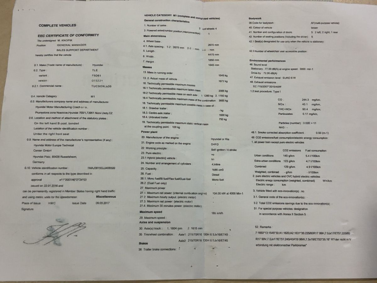 Hyundai Tucson d'occasion