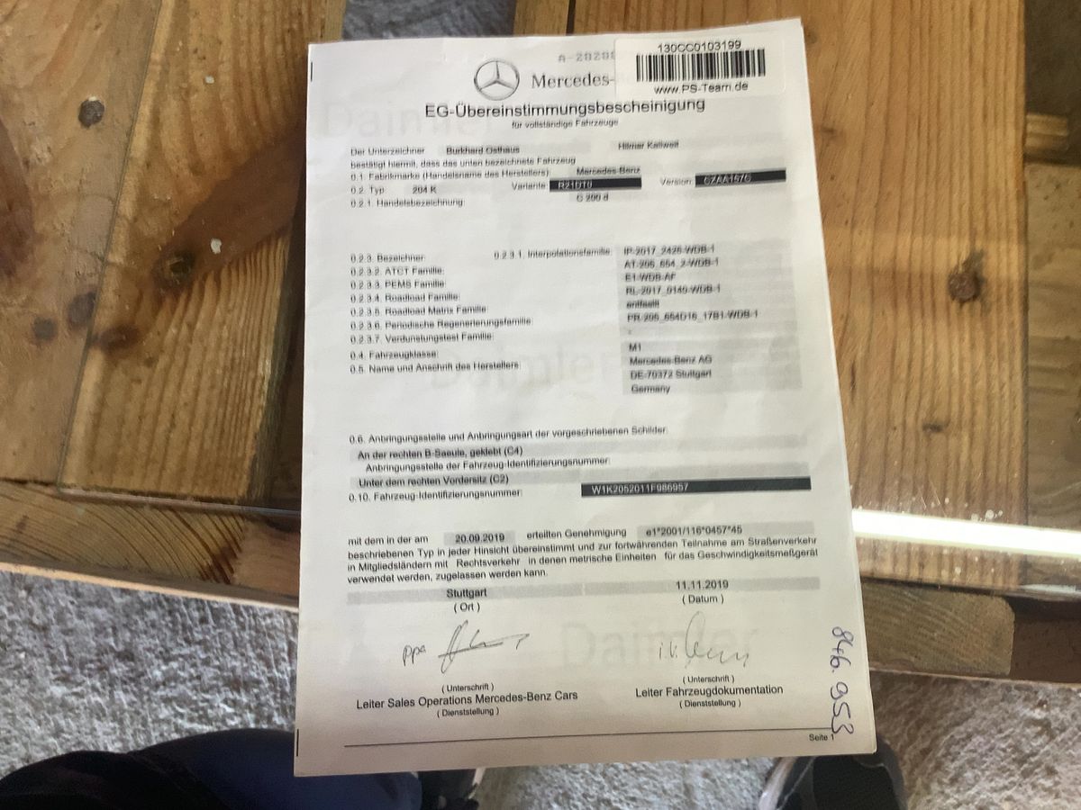 Mercedes-Benz C-Klasse d'occasion