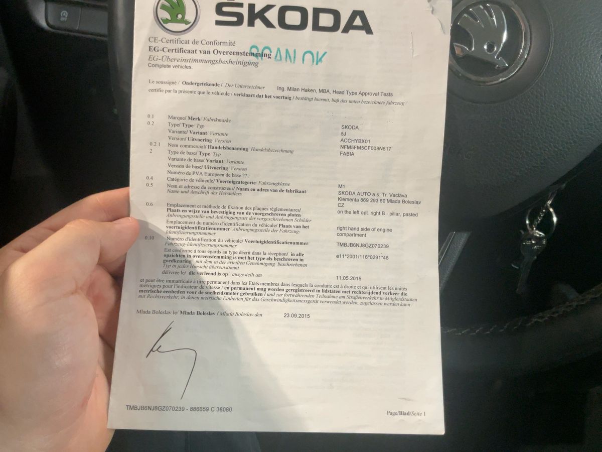 Skoda Fabia d'occasion