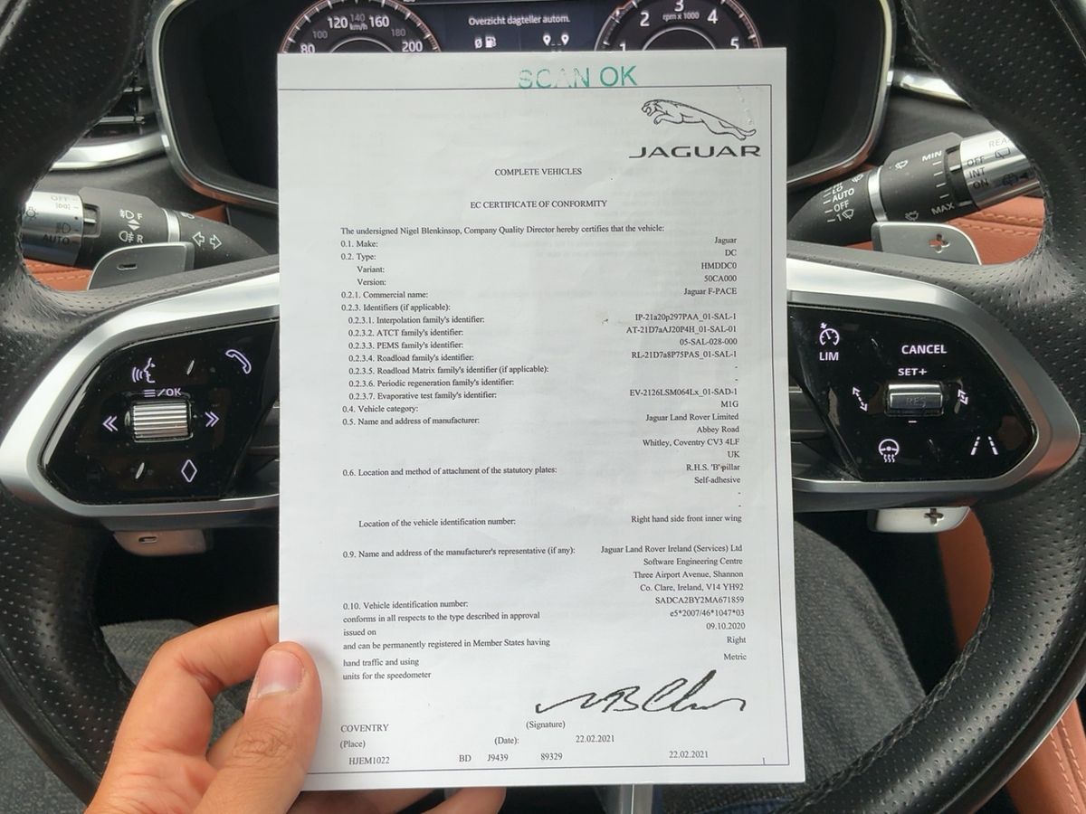 Jaguar F-Pace d'occasion