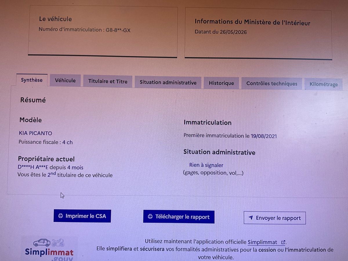 Kia Picanto d'occasion