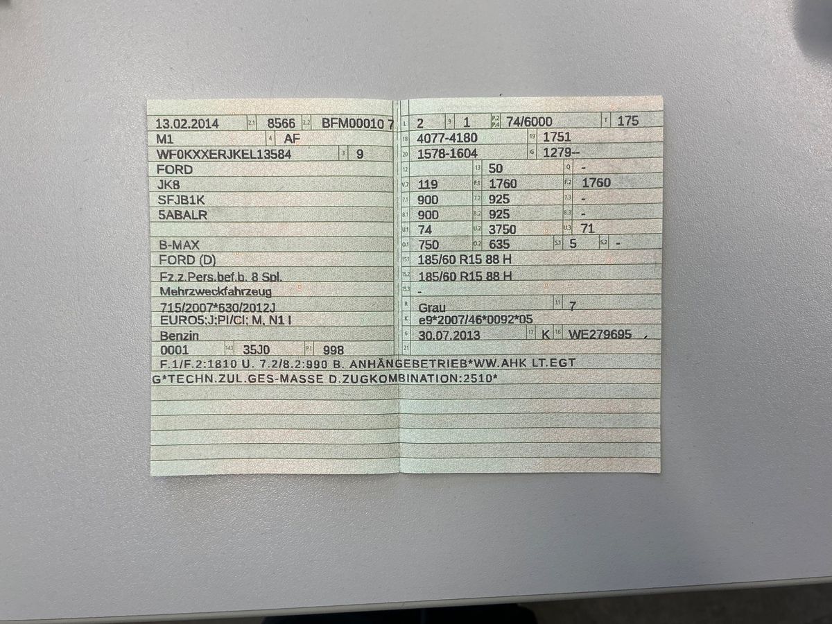 Ford B-Max d'occasion