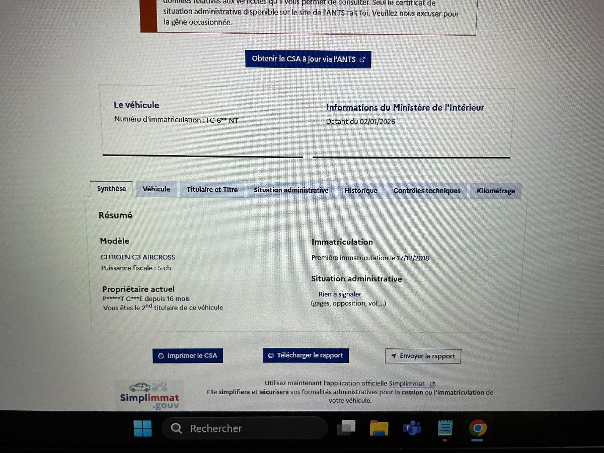 Citroen C3 d'occasion