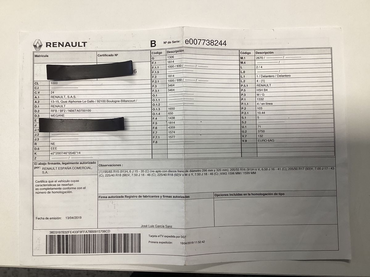 Renault Megane d'occasion