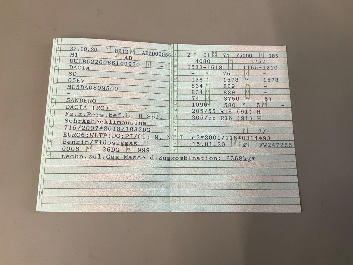 Dacia Sandero 1.0 TCe LPG Stepway Prestige