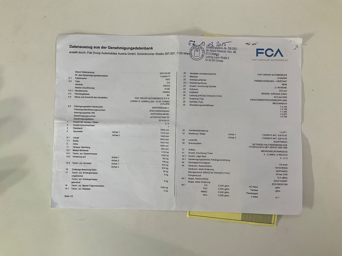 Fiat Panda d'occasion