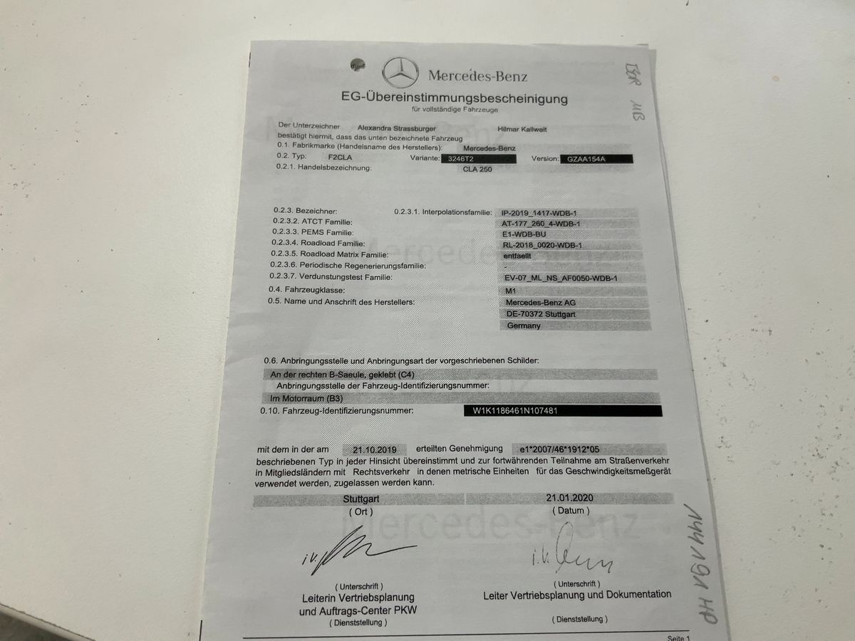 Mercedes-Benz CLA-Klasse d'occasion