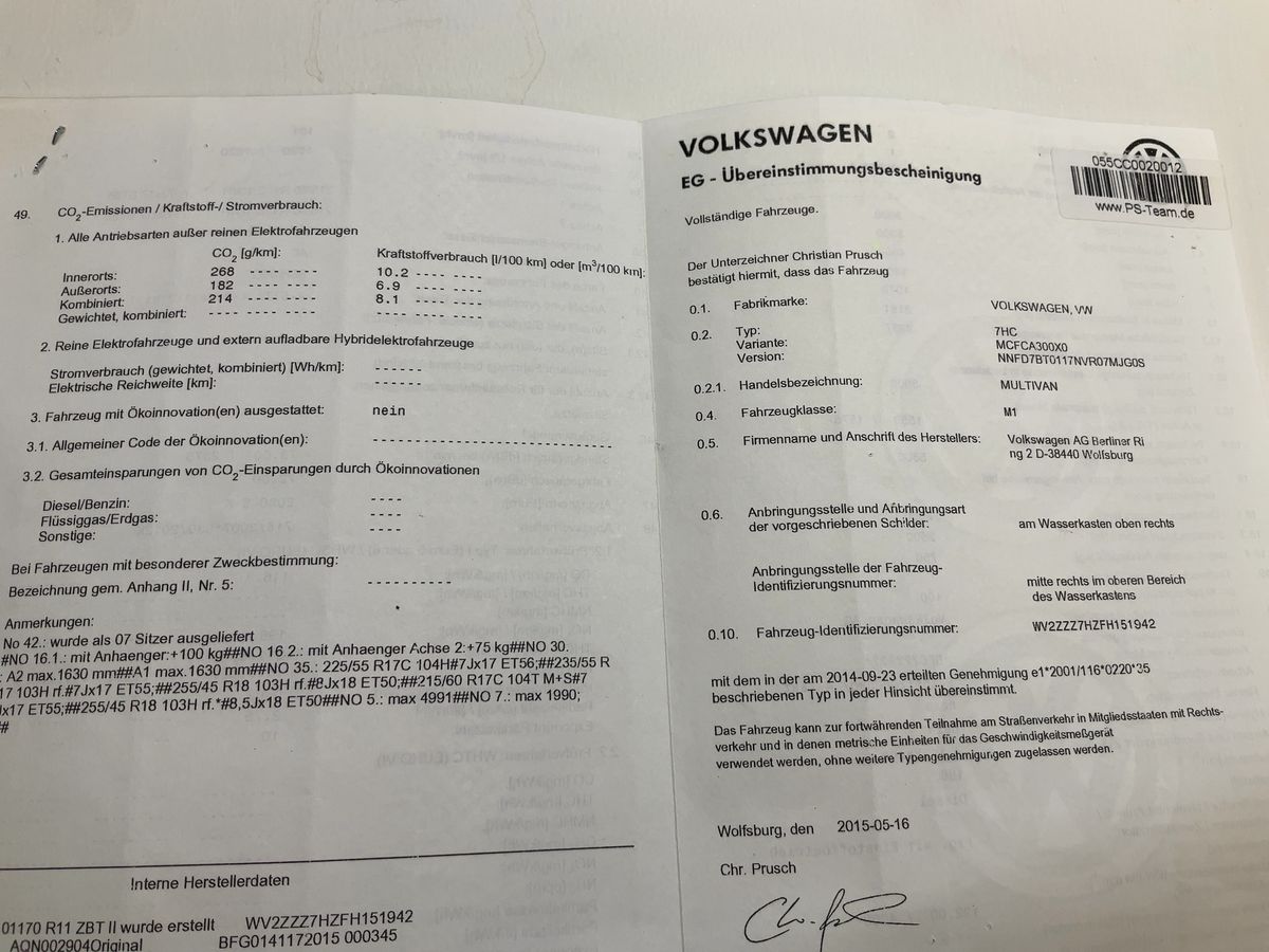 Volkswagen T5 d'occasion