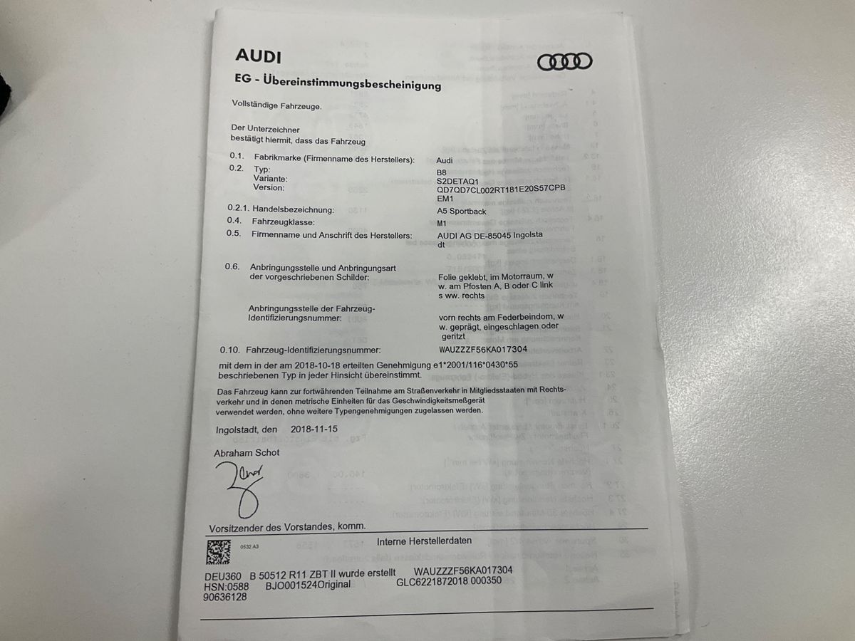 Audi A5 d'occasion